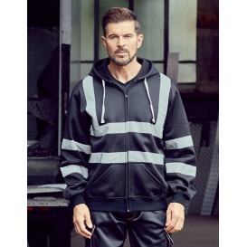 Hi Vis Zip Hoodie