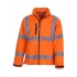 High Visibility 2 Bands & Braces Softshell Jacket