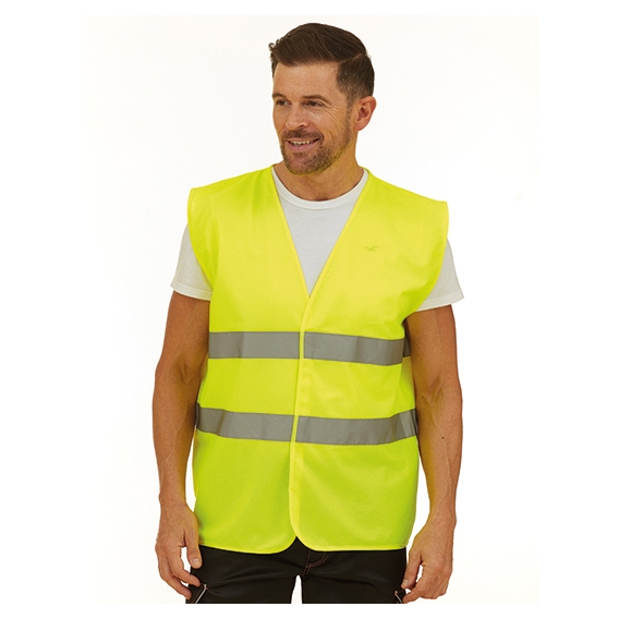 Hi Vis 2 Bands Waistcoat
