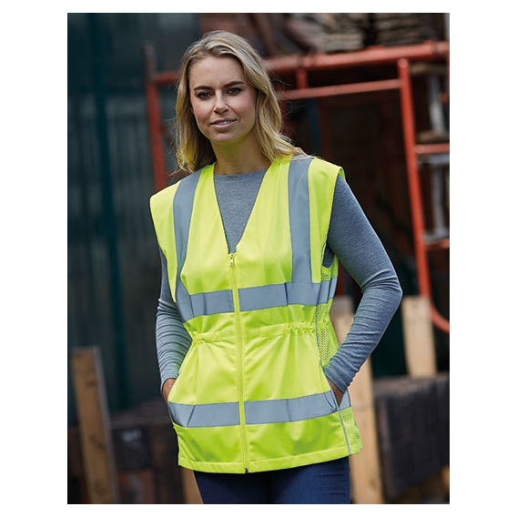 Ladies Hi-Vis Executive Waistcoat