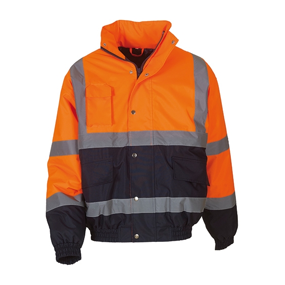High Visibility Two-Tone Bomber Jacket