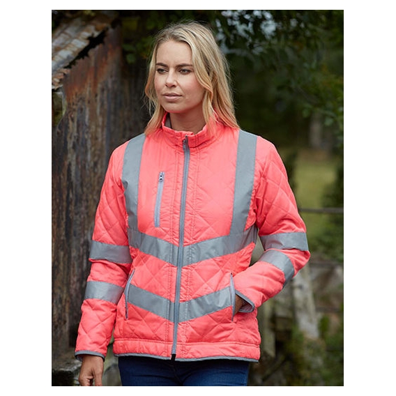 Hi Vis Kensington Jacket (with Fleece Lining)