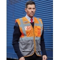 Hi Vis Top Cool Recycled Open Mesh Executive Waistcoat
