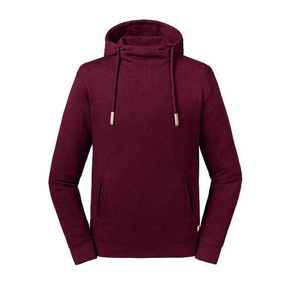 Pure Organic High Collar Hooded Sweat