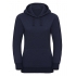 Ladies` Authentic Melange Hooded Sweat