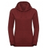 Ladies` Authentic Melange Hooded Sweat