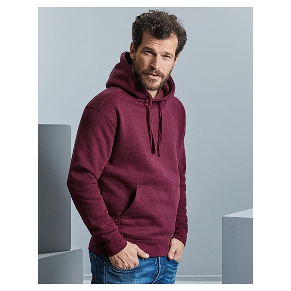 Men`s Authentic Melange Hooded Sweat