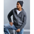 Men `Authentic Melange Zipped Hood Sweat