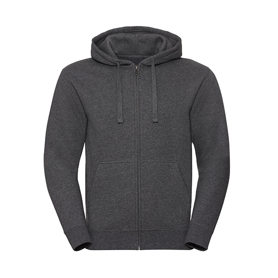 Men`s Authentic Melange Zipped Hood Sweat