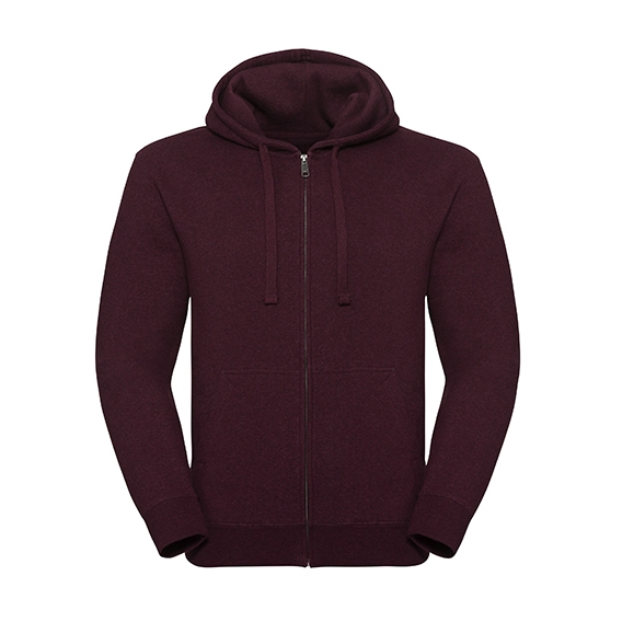 Men`s Authentic Melange Zipped Hood Sweat