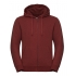 Men`s Authentic Melange Zipped Hood Sweat