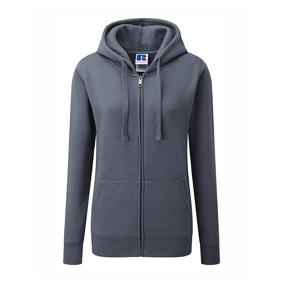 Ladies` Authentic Zipped Hood Jacket