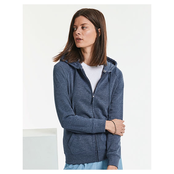 Ladies` HD Zipped Hood Sweat