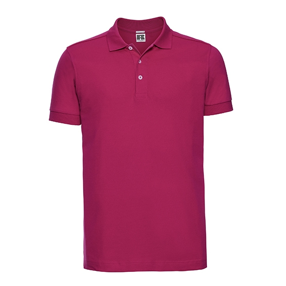 Men`s Fitted Stretch Polo