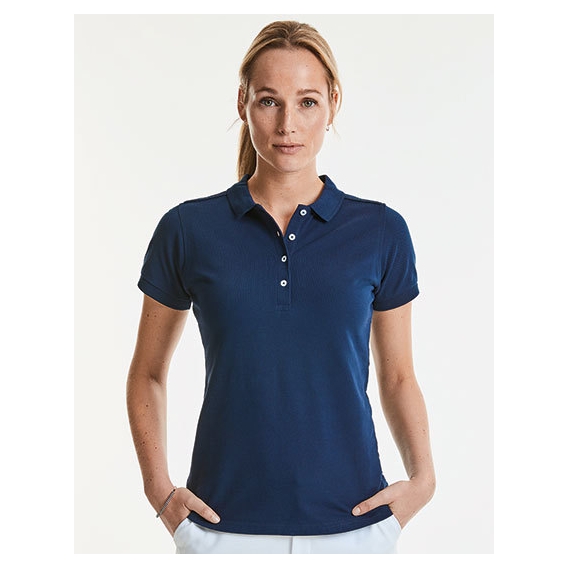 Ladies` Fitted Stretch Polo