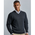 Men`s V-Neck Knitted Pullover