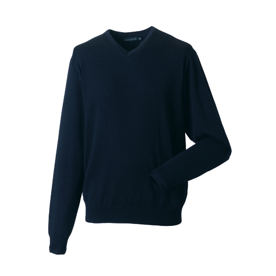 Men`s V-Neck Knitted Pullover