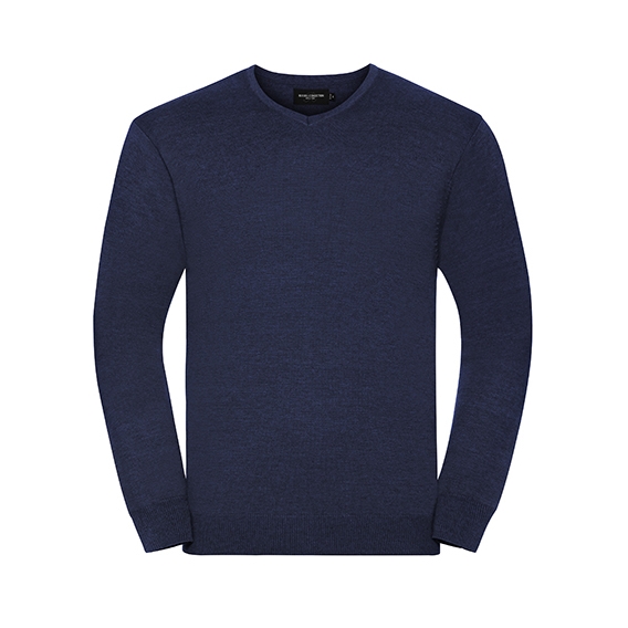 Men`s V-Neck Knitted Pullover