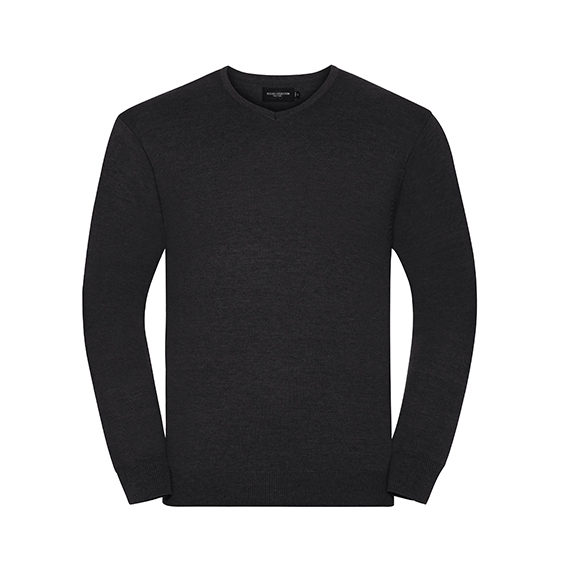 Men`s V-Neck Knitted Pullover