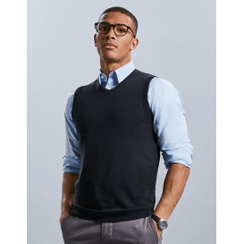 V-Neck Sleeveless Knitted Pullover