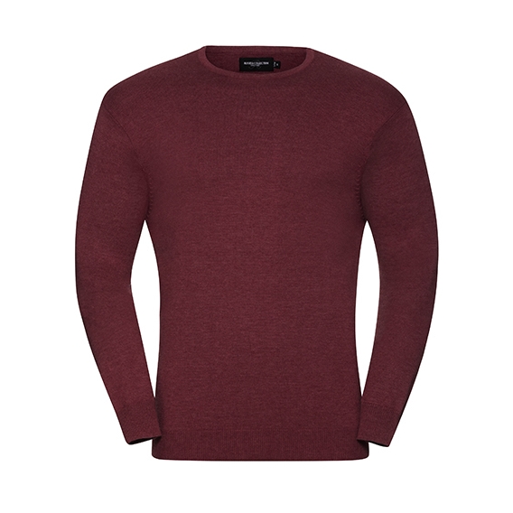 Men`s Crew Neck Knitted Pullover
