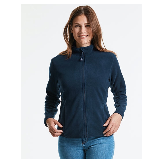 Ladies` Fitted Full Zip Microfleece