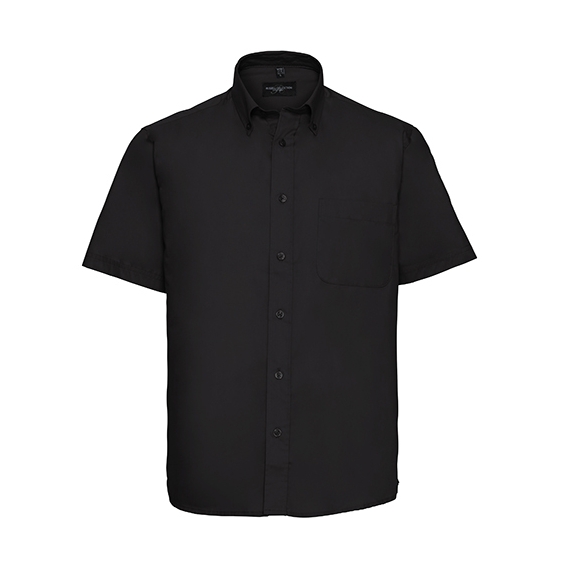 Men`s Short Sleeve Classic Twill Shirt