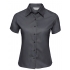 Ladies` Short Sleeve Classic Twill Shirt