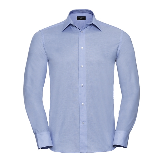 Men`s Long Sleeve Tailored Oxford Shirt