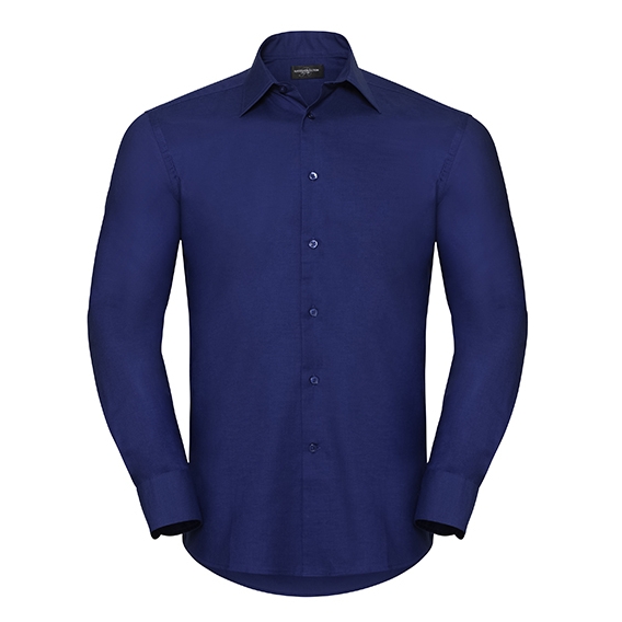 Men`s Long Sleeve Tailored Oxford Shirt