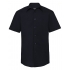 Men`s Short Sleeve Tailored Polycotton Poplin Shirt