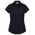 Ladies` Cap Sleeve Fitted Polycotton Poplin Shirt