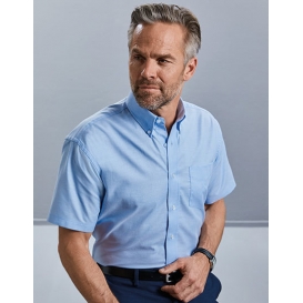 Men`s Short Sleeve Classic Oxford Shirt