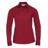 Ladies` Long Sleeve Classic Polycotton Poplin Shirt