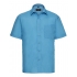 Men`s Short Sleeve Classic Polycotton Poplin Shirt
