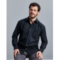 Men `Long Sleeve Classic Pure Cotton Poplin Shirt
