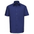 Men`s Short Sleeve Classic Pure Cotton Poplin Shirt