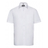 Men`s Short Sleeve Classic Pure Cotton Poplin Shirt