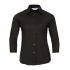 Ladies` 3/4 Sleeve Fitted Stretch Shirt