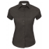 Ladies` Short Sleeve Fitted Stretch Shirt