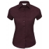 Ladies` Short Sleeve Fitted Stretch Shirt