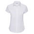 Ladies` Short Sleeve Fitted Stretch Shirt