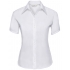 Ladies` Short Sleeve Tailored Ultimate Non-Iron Shirt