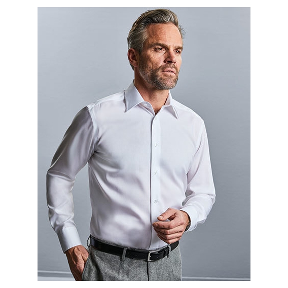 Men`s Long Sleeve Tailored Ultimate Non-Iron Shirt