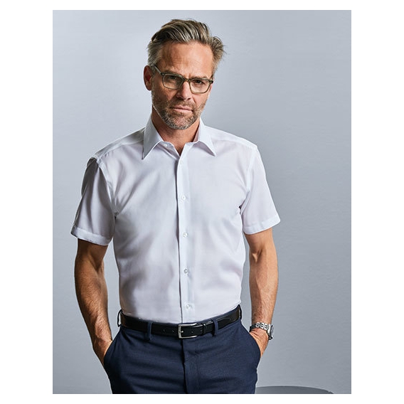 Men`s Short Sleeve Tailored Ultimate Non-Iron Shirt