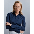 Ladies` Long Sleeve Fitted Ultimate Stretch Shirt