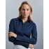 Ladies` Long Sleeve Fitted Ultimate Stretch Shirt