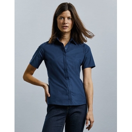 Ladies` Short Sleeve Fitted Ultimate Stretch Shirt