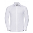 Men`s Long Sleeve Tailored Herringbone Shirt