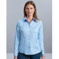Ladies` Long Sleeve Tailored Herringbone Shirt